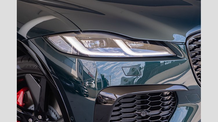 2025 New Jaguar F-Pace British Racing Green in Gloss finish P575 PETROL SVR 575 EDITION