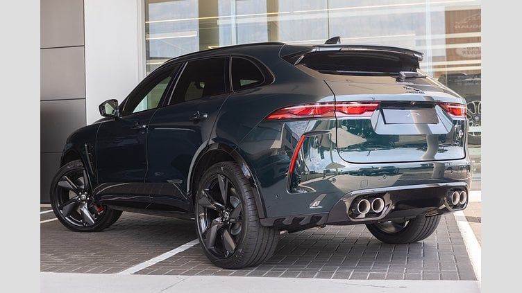 2025 New Jaguar F-Pace British Racing Green in Gloss finish P575 PETROL SVR 575 EDITION