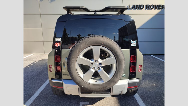 2022 JAZDENÉ VOZIDLÁ Land Rover Defender 110 Pangea Green 4x4 3.0 I6 P400 MHEV SE A/T AWD