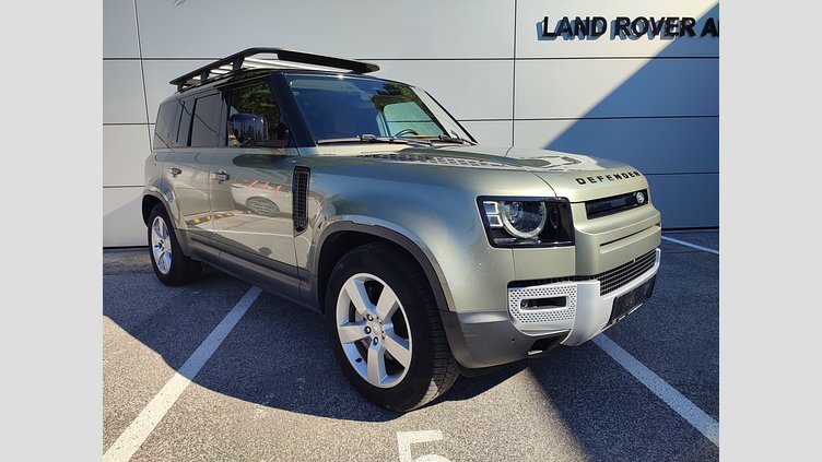 2022 JAZDENÉ VOZIDLÁ Land Rover Defender 110 Pangea Green 4x4 3.0 I6 P400 MHEV SE A/T AWD