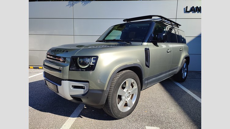 2022 JAZDENÉ VOZIDLÁ Land Rover Defender 110 Pangea Green 4x4 3.0 I6 P400 MHEV SE A/T AWD