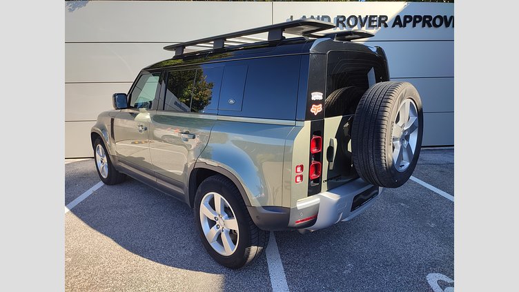 2022 JAZDENÉ VOZIDLÁ Land Rover Defender 110 Pangea Green 4x4 3.0 I6 P400 MHEV SE A/T AWD