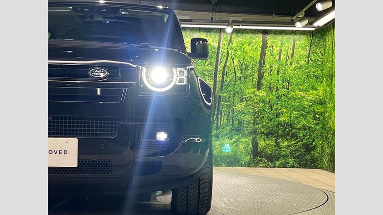 2024 認定中古車 Land Rover Defender 110 Santorini Black ４WD ダイナミックＨＳＥ Ｄ３００ エアサスペンション装着車