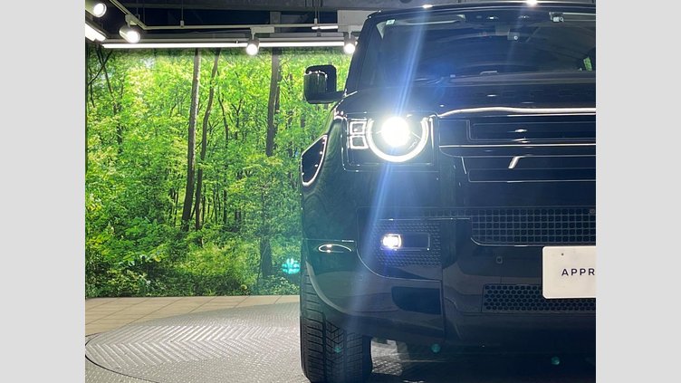 2024 認定中古車 Land Rover Defender 110 Santorini Black ４WD ダイナミックＨＳＥ Ｄ３００ エアサスペンション装着車