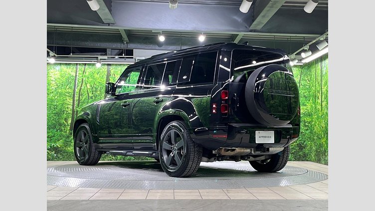 2024 認定中古車 Land Rover Defender 110 Santorini Black ４WD ダイナミックＨＳＥ Ｄ３００ エアサスペンション装着車