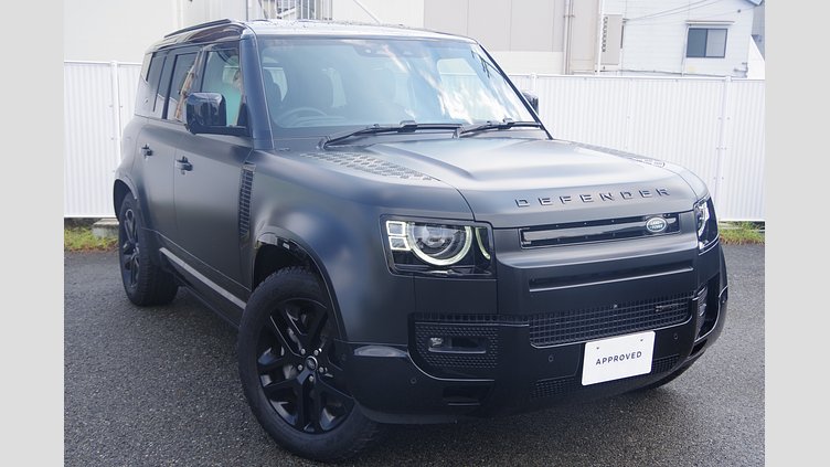 2023 認定中古車 Land Rover Defender 110 Santorini Black 3.0D　AWD
　 X-Dynamic　SE