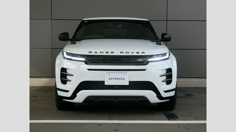 2024 認定中古車 Land Rover Range Rover Evoque フジホワイト P300eプラグインハイブリッド（ガソリン） スタンダードホイールベース DYNAMIC HSE