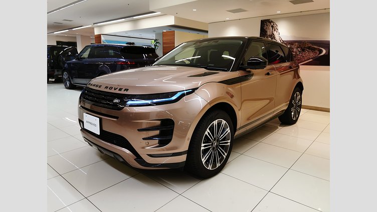 2023 認定中古車 Land Rover Range Rover Evoque Corinthian Bronze P300eプラグインハイブリッド（ガソリン） スタンダードホイールベース　DYNAMIC HSE
