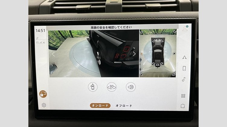 2022 認定中古車 Land Rover Defender 110 Santorini Black 4WD S　D300