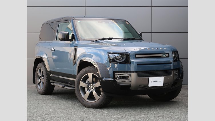 2024 認定中古車 Land Rover Defender 90 Tasman Blue D350 ９０Ｘ－ダイナミックＨＳＥ