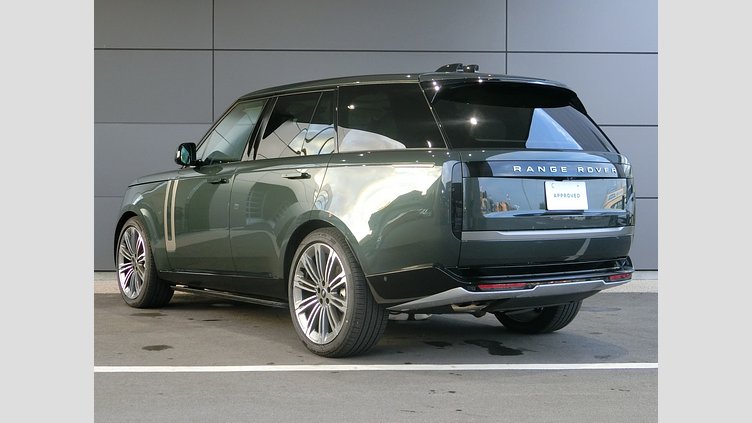 2024 認定中古車 Land Rover Range Rover ベルグレイヴィアグリーン D350 AWD MHEV（AT） スタンダードホイールベース HSE