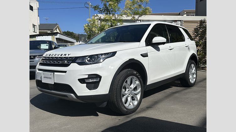 2018 認定中古車 Land Rover Discovery Sport Fuji White 2.0Lディーゼル　180PS HSE