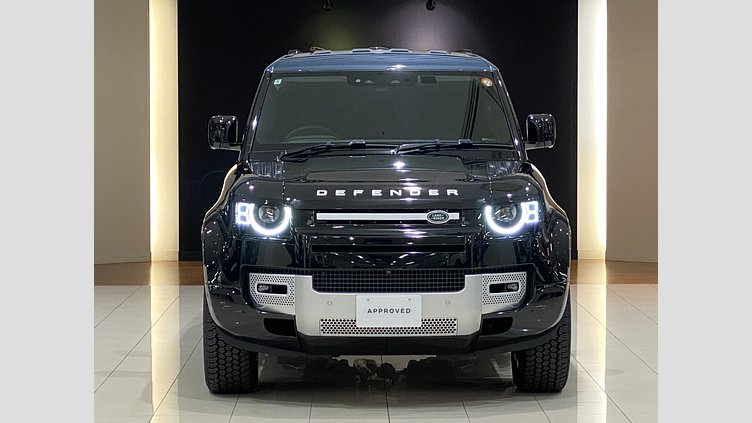 2024 認定中古車 Land Rover Defender 110 サントリーニブラック D300 AWD（AT） カウンティ　エクステリアパック　キュレーテッド　フォー　ジャパン