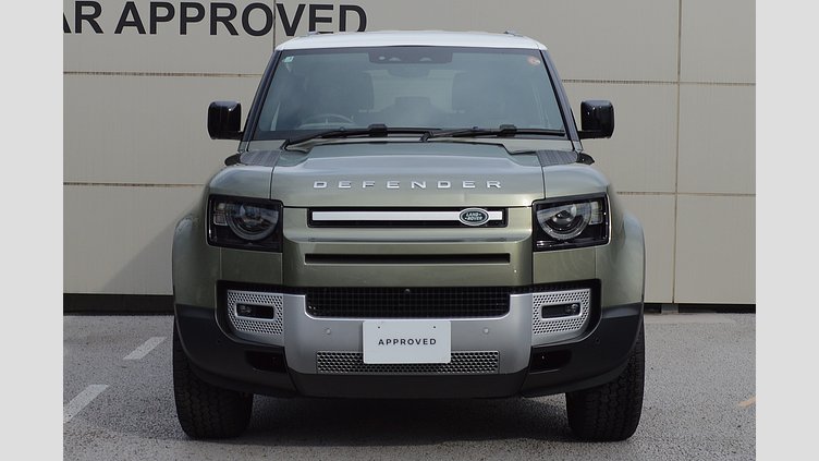 2023 認定中古車 Land Rover Defender 90 Pangea Green AWD P300 SE 
