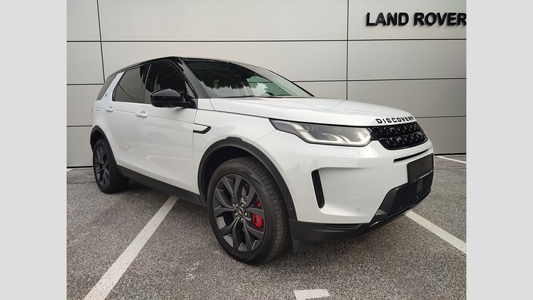 2021 JAZDENÉ VOZIDLÁ Land Rover Discovery Sport Yulong White 4x4 P300e PHEV R-Dynamic SE AWD A/T