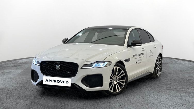 2024 Approved Jaguar XF Fuji White 2.0D I4, 204 CP R-DYNAMIC SE
