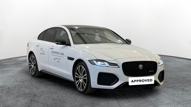 2024 Approved Jaguar XF Fuji White 2.0D I4, 204 CP R-DYNAMIC SE