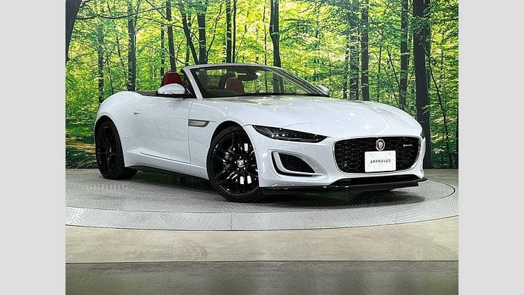 2021 認定中古車 Jaguar F-Type Yulong White 300PS R-ダイナミック　コンバーチブル