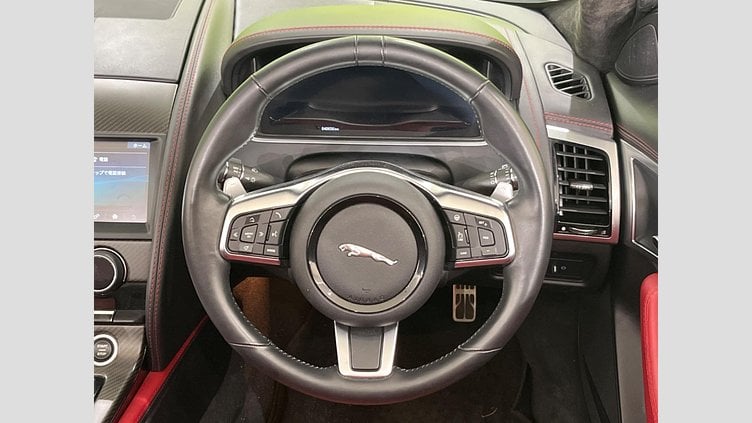 2021 認定中古車 Jaguar F-Type Yulong White 300PS R-ダイナミック　コンバーチブル