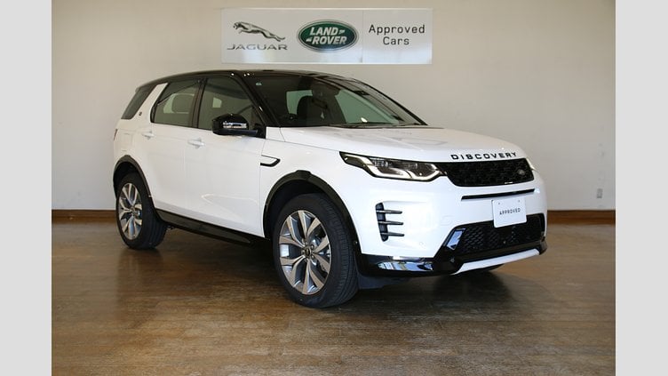 2025 認定中古車 Land Rover Discovery Sport オストゥーニパールホワイト P300eプラグインハイブリッド（ガソリン） Dynamic HSE