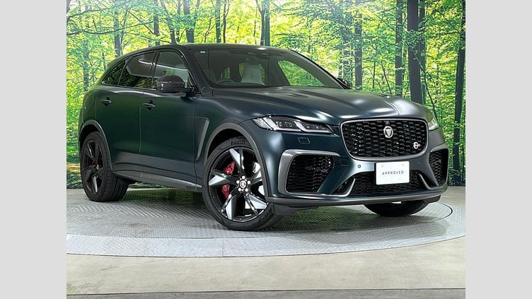 2021 認定中古車 Jaguar F-Pace British Racing Green 550PS SVR　BRGローンチエディション
