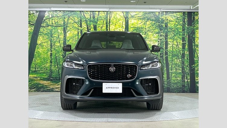 2021 認定中古車 Jaguar F-Pace British Racing Green 550PS SVR　BRGローンチエディション