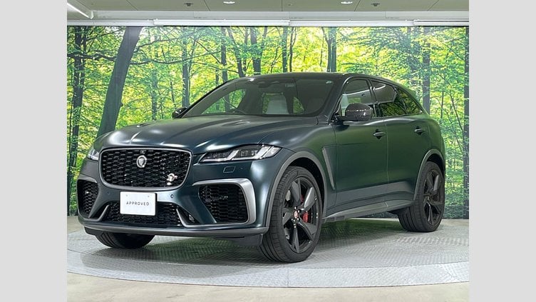 2021 認定中古車 Jaguar F-Pace British Racing Green 550PS SVR　BRGローンチエディション