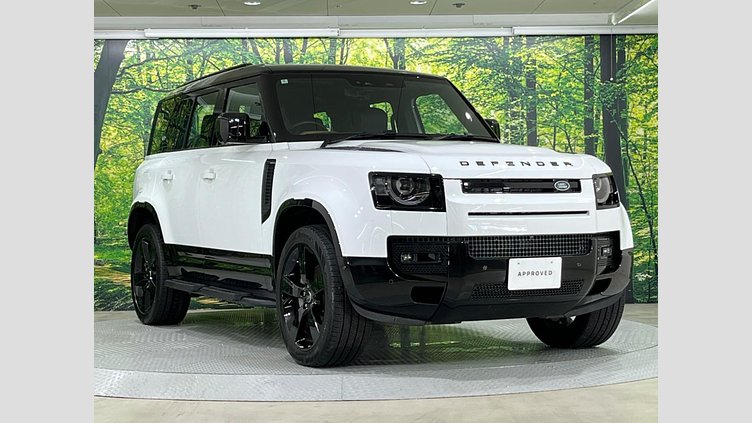 2024 認定中古車 Land Rover Defender 110 Fuji White D300 X-Dynamic HSE