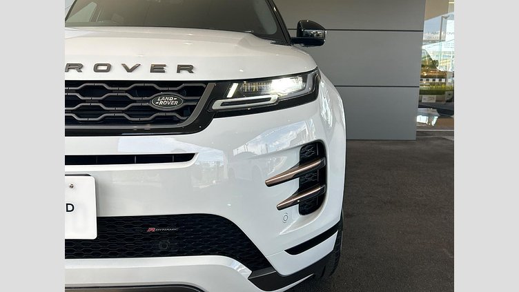 2023 認定中古車 Land Rover Range Rover Evoque Fuji White D200 AWD R-Dynamic S