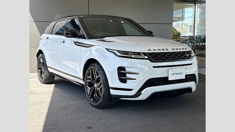 2023 認定中古車 Land Rover Range Rover Evoque Fuji White D200 AWD R-Dynamic S