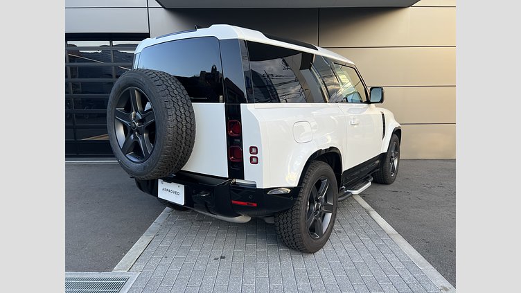 2024 認定中古車 Land Rover Defender 90 Fuji White 4WD X-DYNAMIC HSE D300 AWD（AT）