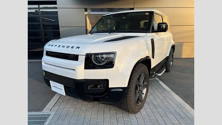 2024 認定中古車 Land Rover Defender 90 Fuji White 4WD X-DYNAMIC HSE D300 AWD（AT）