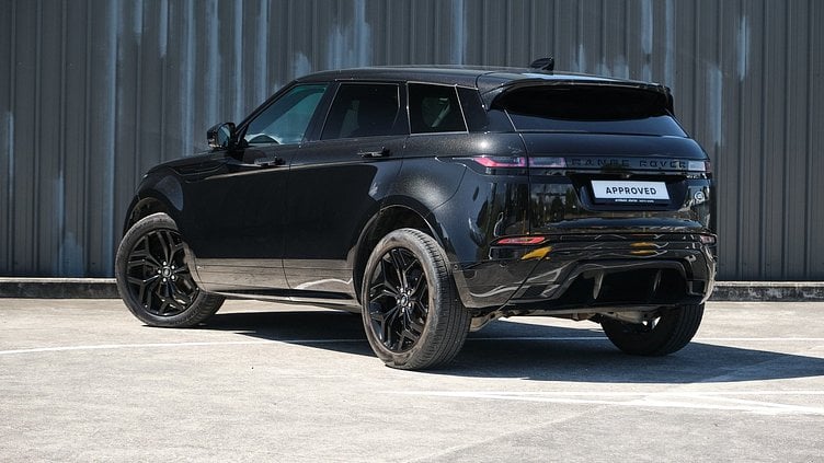 2021 Approved Land Rover Range Rover Evoque Santorini Black P250 R-Dynamic SE