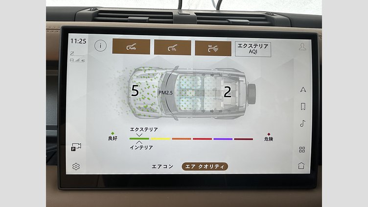 2024 認定中古車 Land Rover Defender 110 Carpathian Grey V8 525PS V8