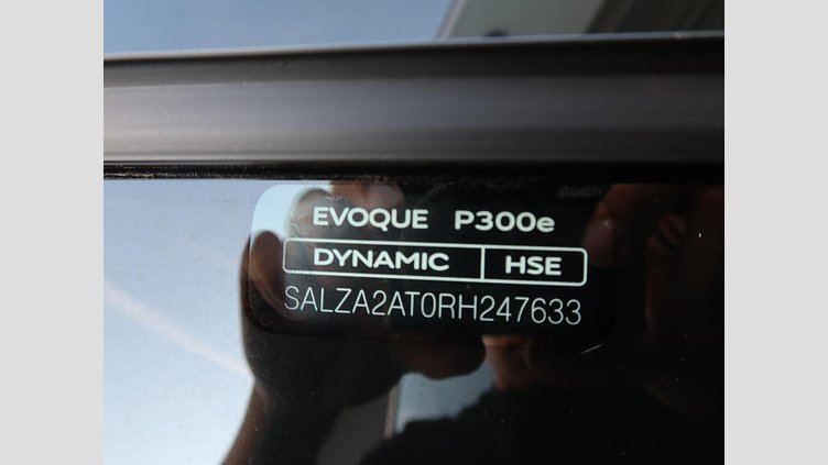 2024 認定中古車 Land Rover Range Rover Evoque Santorini Black Ｐ３００ｅ ダイナミック ＨＳＥ 