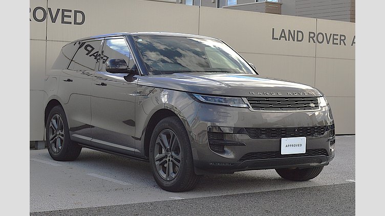 2022 認定中古車 Land Rover Range Rover Sport シャラントグレイ 3.0リッター6気筒300PSターボチャージドディーゼルMHEV（オートマチック） S