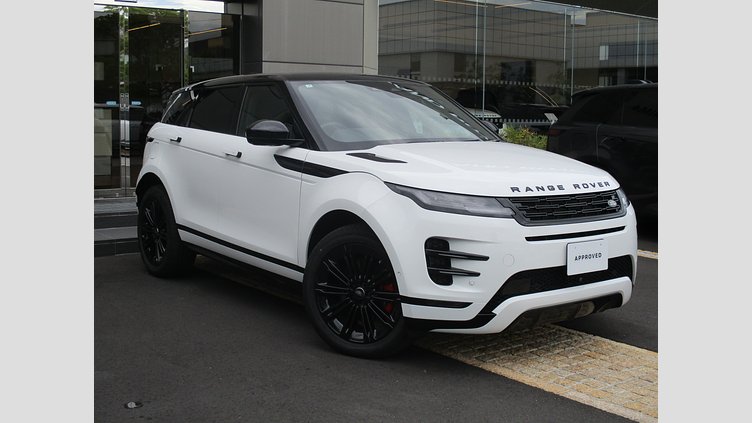 2025 認定中古車 Land Rover Range Rover Evoque Fuji White PHEV Autobiography