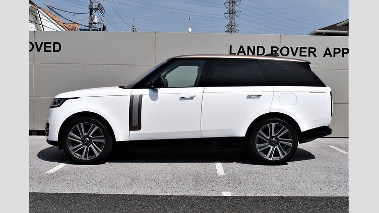 2023 認定中古車 Land Rover Range Rover アイシーホワイト - サテンフィニッシュ P510e SWB 　P510e SWB　SV　
