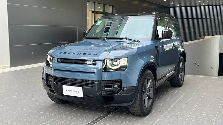 2024 認證中古車 Land Rover Defender 90 (1DL) 塔斯曼藍 Tasman Blue D300  輕油電混合 X-Dynamic HSE