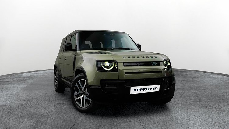 2025 Approved Land Rover Defender 110 Pangea Green 3.0D I6 300 PS  X-Dynamic HSE