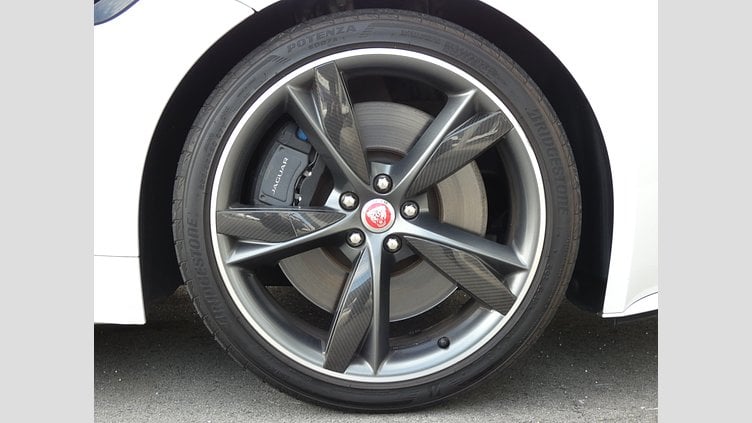 2014 認定中古車 Jaguar F-Type Polaris White 6-Speed　マニュアル S 6-Speed　マニュアル