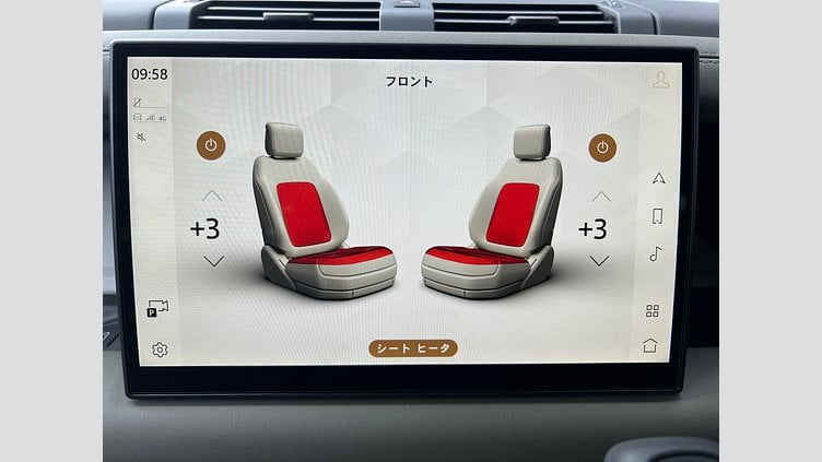 2024 認定中古車 Land Rover Defender 110 Santorini Black 4WD X-DYNAMIC SE D350 AWD（AT）