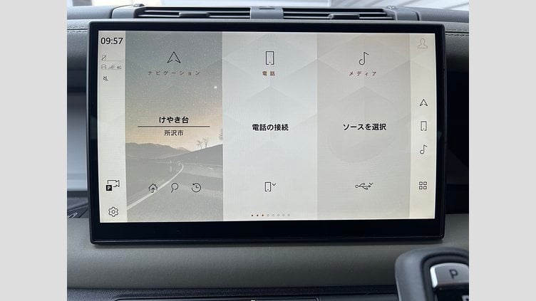 2024 認定中古車 Land Rover Defender 110 Santorini Black 4WD X-DYNAMIC SE D350 AWD（AT）