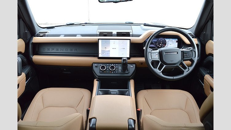 2025 認定中古車 Land Rover Defender 110 Santorini Black D350 AWD X-DYNAMIC HSE