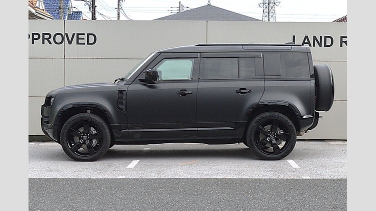 2025 認定中古車 Land Rover Defender 110 Santorini Black D350 AWD X-DYNAMIC HSE