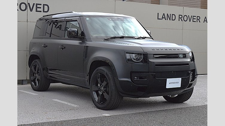 2025 認定中古車 Land Rover Defender 110 Santorini Black D350 AWD X-DYNAMIC HSE