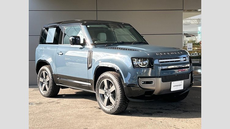 2024 認定中古車 Land Rover Defender 90 Tasman Blue D350　AWD X-Dynamic HSE