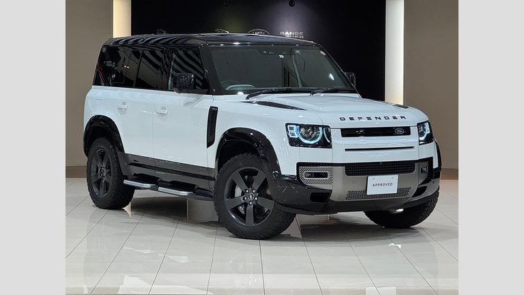 2021 認定中古車 Land Rover Defender 110 Fuji White ３．０ディーゼルターボ　マイルドハイブリッド　３００PS D300　X-DYnamic SE