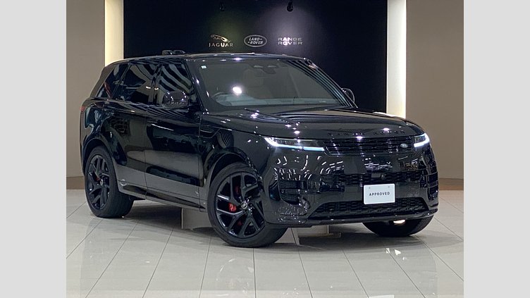 2023 認定中古車 Land Rover Range Rover Sport Santorini Black ３．０ディーゼルターボ　マイルドハイブリッド D300　Dynamic SE