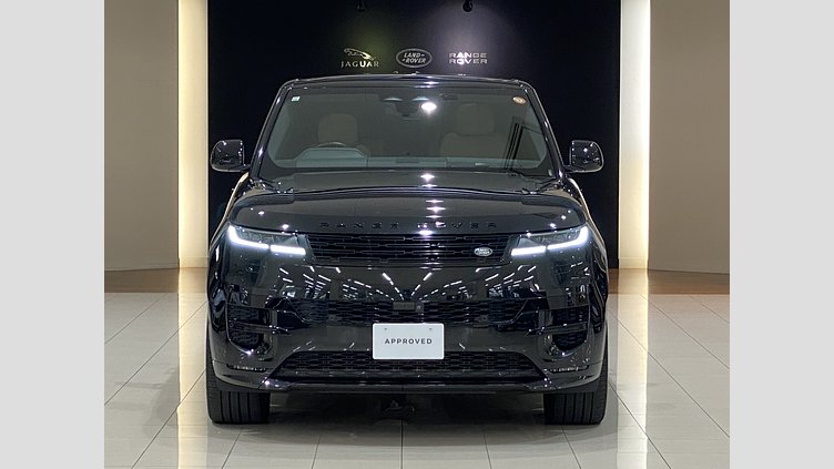 2023 認定中古車 Land Rover Range Rover Sport Santorini Black ３．０ディーゼルターボ　マイルドハイブリッド D300　Dynamic SE